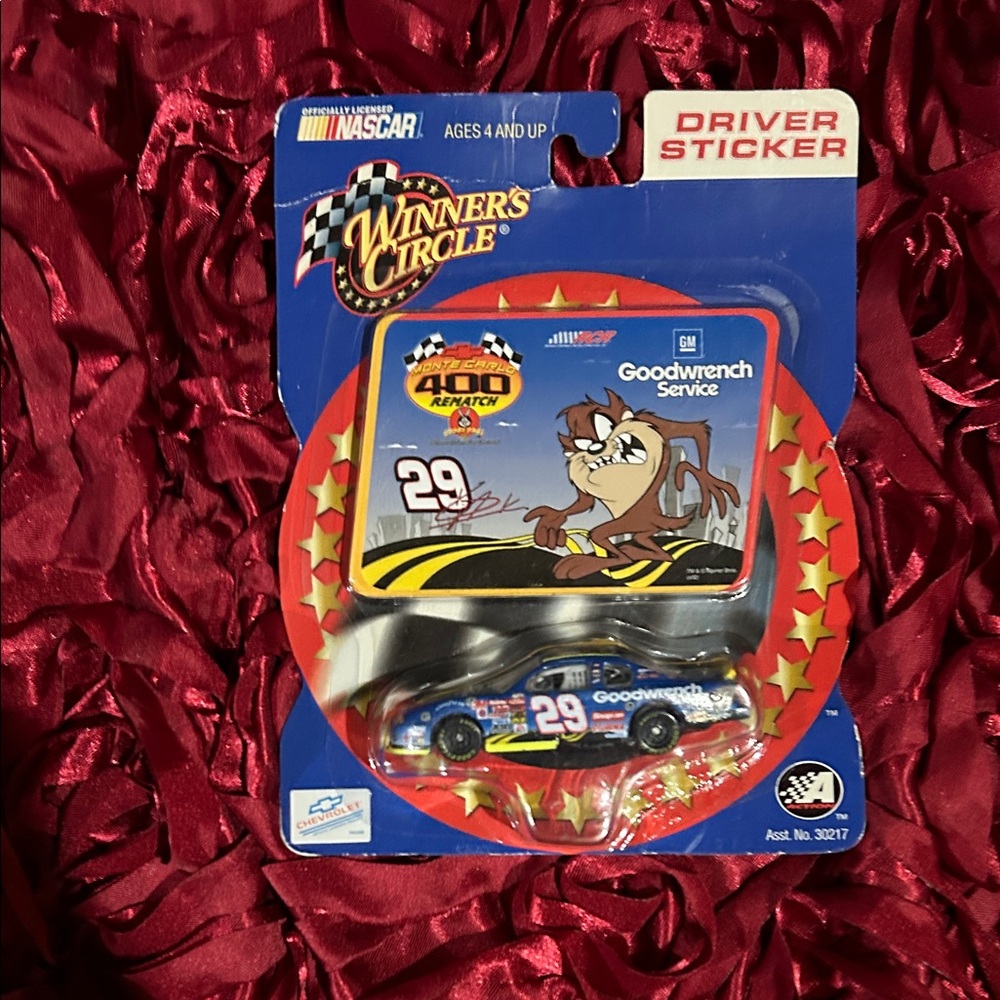 Blue and Black Toy Car number 29